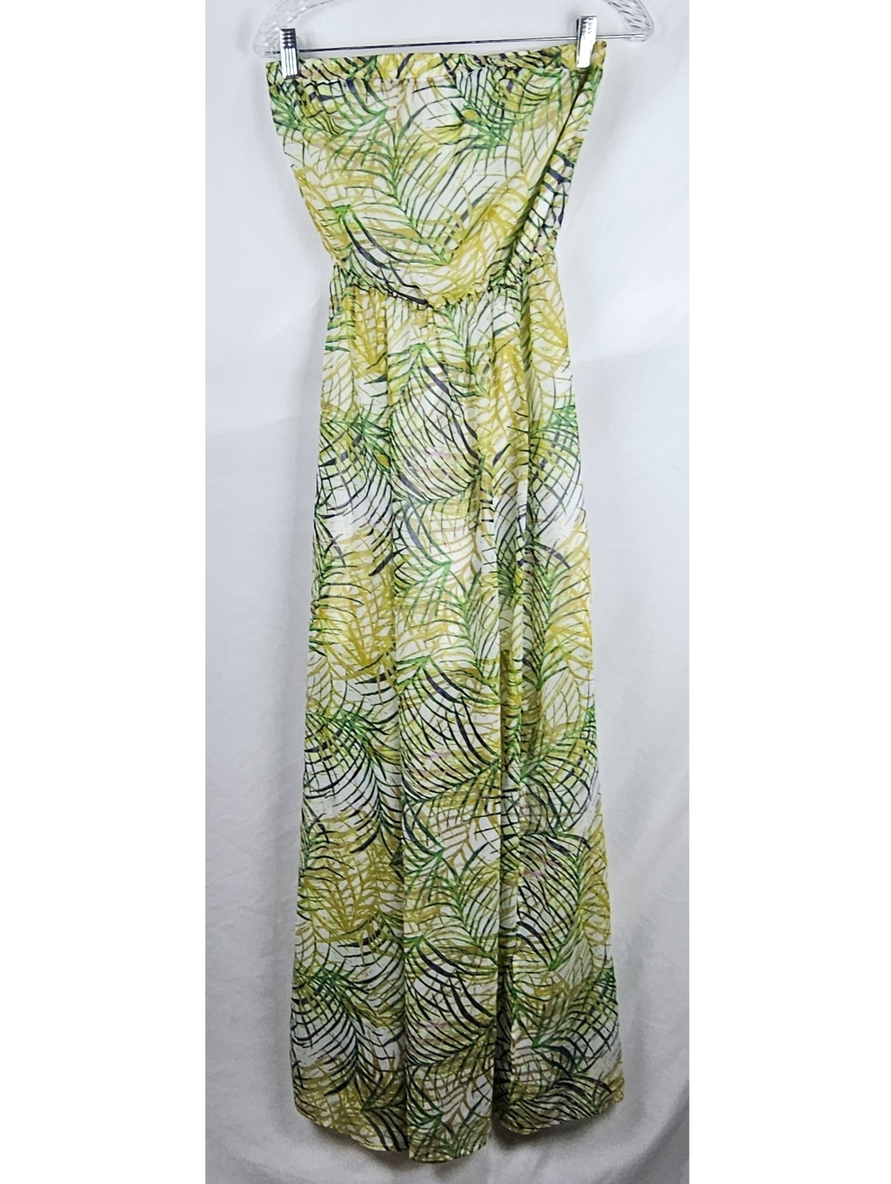 BB Dakota Steve Madden Strapless Maxi Dress XS Boho Resort Beach